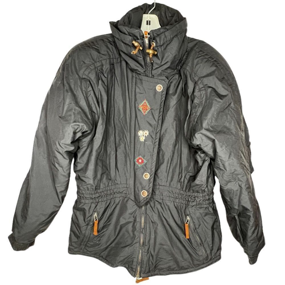 Vintage Obermeyer Embroidered Coat